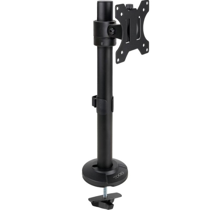 Soporte de mesa para monitor tooq db1131tn-b/ giratorio/ inclinable/ hasta 8kg
