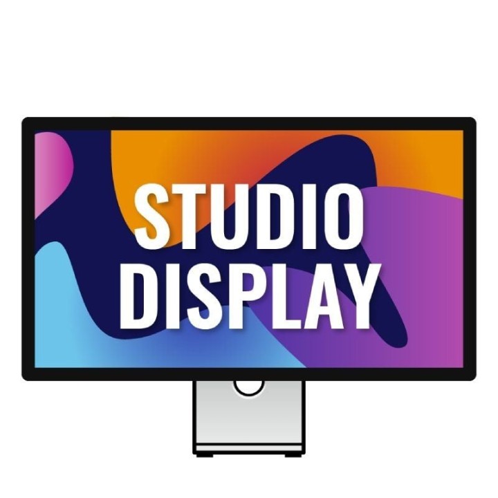 Apple studio display 27'/ cristal estandar/ soporte con inclinación ajustable 2025