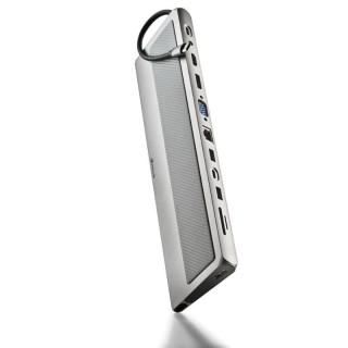 Docking USB Tipo-C NGS WonderDock 12 Pro/ 3xUSB/ 2xHDMI 4K/ 1xVGA/ 1xRJ45/ 1xLector de Tarjetas/ 1xJack 3.5/ 1xUSB Tipo-C PD/ Gr