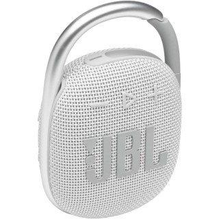 Altavoz con bluetooth jbl clip 4/ 5w/ 1.0/ blanco
