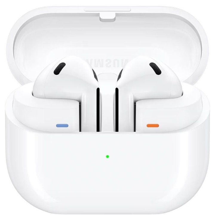 Auriculares bluetooth samsung galaxy buds 3 con estuche de carga/ autonomía 6h/ blancos