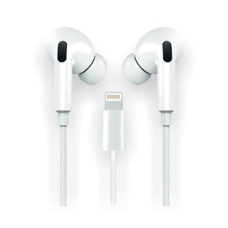 Auriculares intrauditivos tech one tech eartech hop tec1202/ con micrófono/ lightning/ blancos