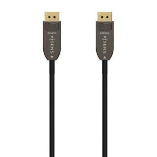 Cable DisplayPort 1.4 AOC 8K Aisens A155-0608/ DisplayPort Macho - DisplayPort Macho/ 20m/ Negro