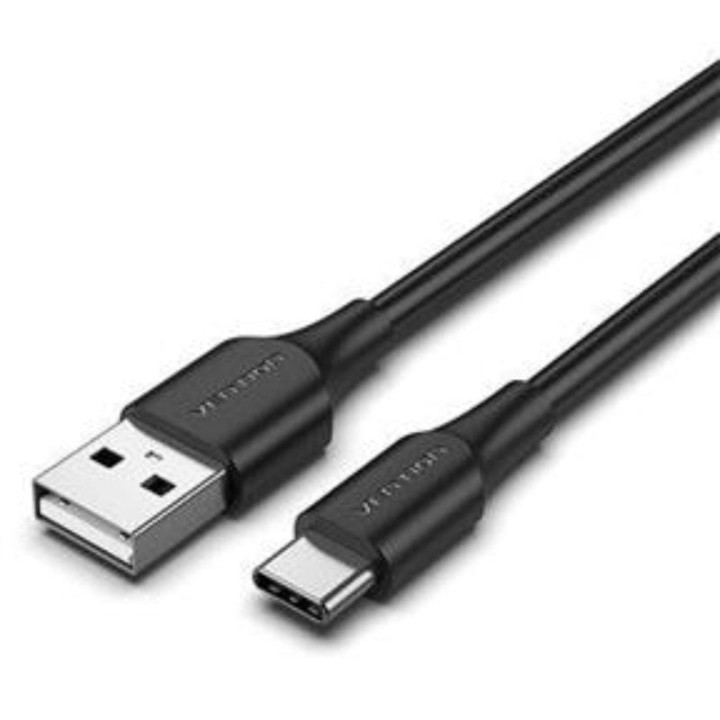 Cable USB 2.0 Tipo-C Vention CTHBG/ USB Tipo-C Macho - USB Macho/ 480Mbps/ 1.5m/ Negro