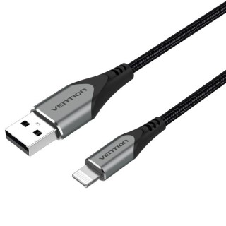 Cable usb 2.0 lightning vention labhd/ usb macho - lightning macho/ 50cm/ gris