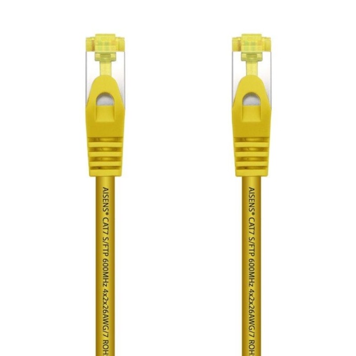 Cable de Red RJ45 SFTP Aisens A146-0474 Cat.7/ 1m/ Amarillo