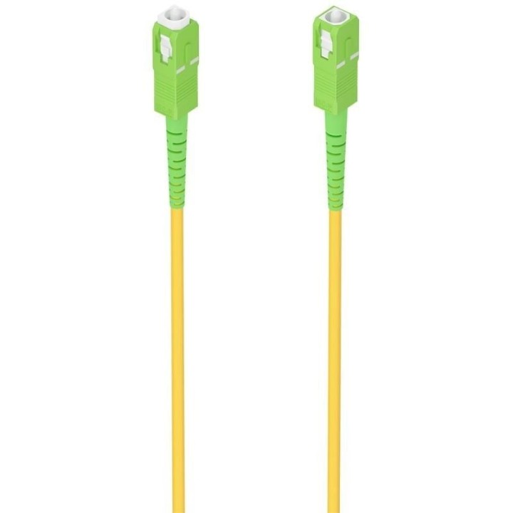 Cable de Fibra Óptica G657A2 3.0 9/125 SMF Aisens A152-0980/ LSZH/ 2m/ Amarillo