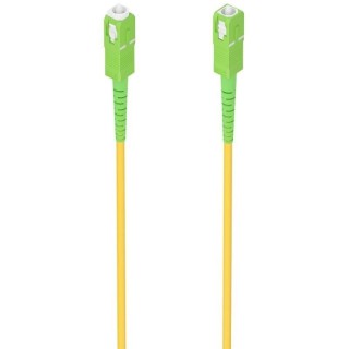 Cable de Fibra Óptica G657A2 3.0 9/125 SMF Aisens A152-0982/ LSZH/ 5m/ Amarillo