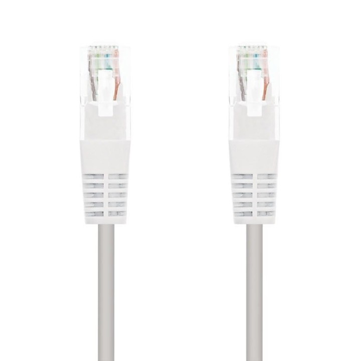 Cable de red rj45 utp nanocable 10.20.0103-w cat.5e/ 3m/ blanco