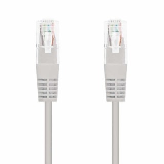 Cable de Red RJ45 UTP Nanocable 10.20.0400-L25 Cat.6/ 25cm/ Gris