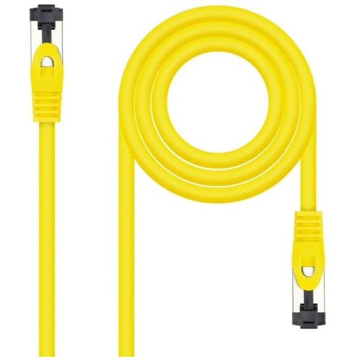 Cable de red rj45 sstp nanocable 10.20.2002-y cat.8.1/ 2m/ amarillo