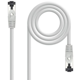 Cable de Red RJ45 SSTP Nanocable 10.20.2003 Cat.8.1/ 3m/ Gris