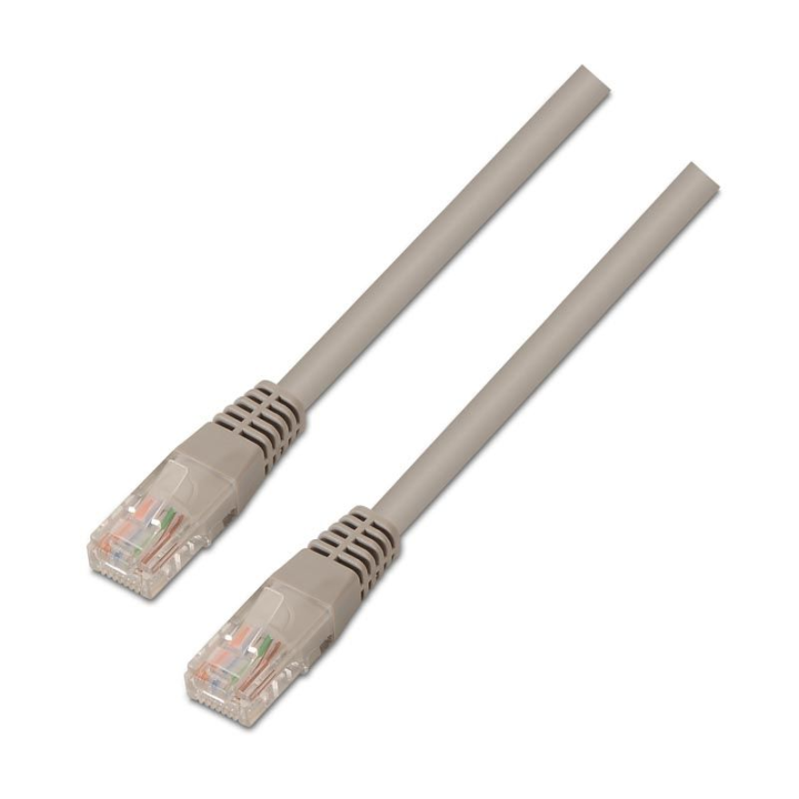 Cable de red rj45 utp nanocable 10.20.0110 cat.5/ 10m/ gris