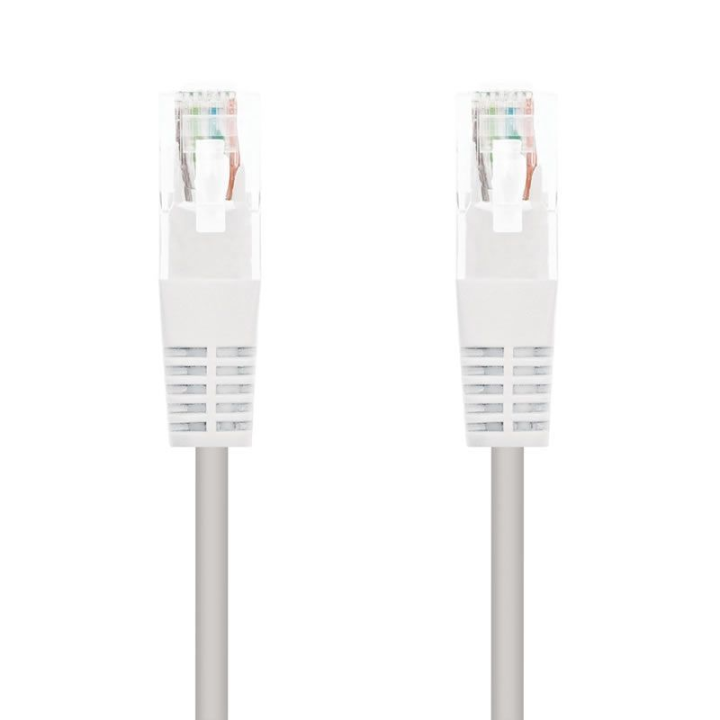 Cable de red rj45 utp nanocable 10.20.0110-w cat.5/ 10m/ blanco