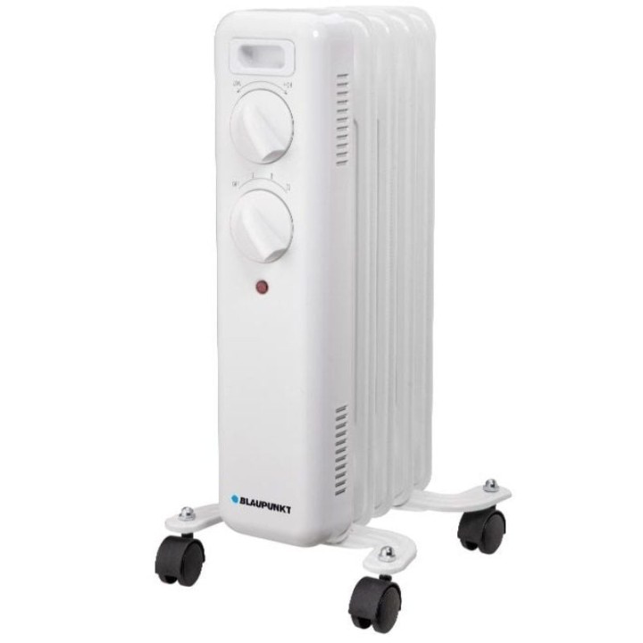 Radiador de aceite blaupunkt bp1015/ 1000w/ 5 elementos caloríficos
