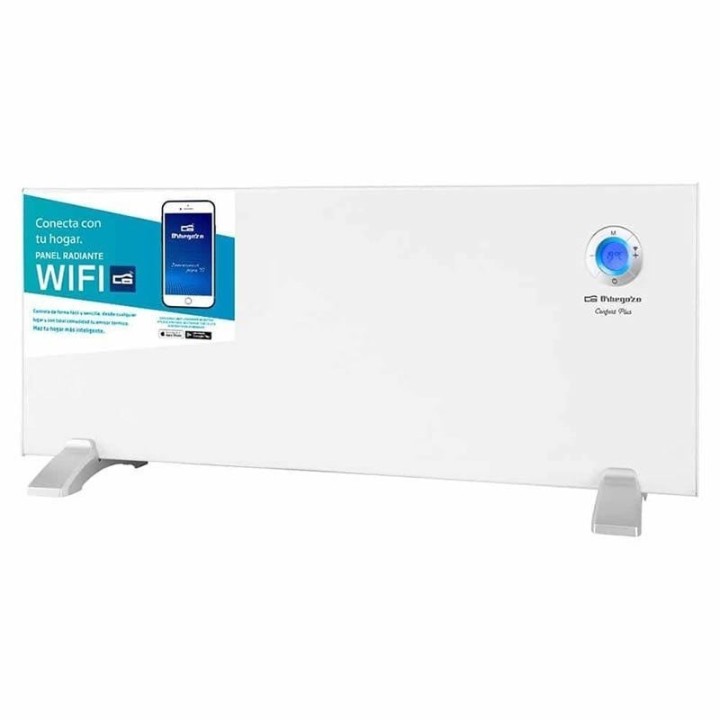 Panel calefactor radiante orbegozo rew 2000/ 2000w/ wifi