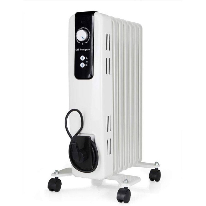 Radiador de aceite orbegozo rh 1500 a/ 3 potencias/ 600-900-1500w/ 7 elementos caloríficos