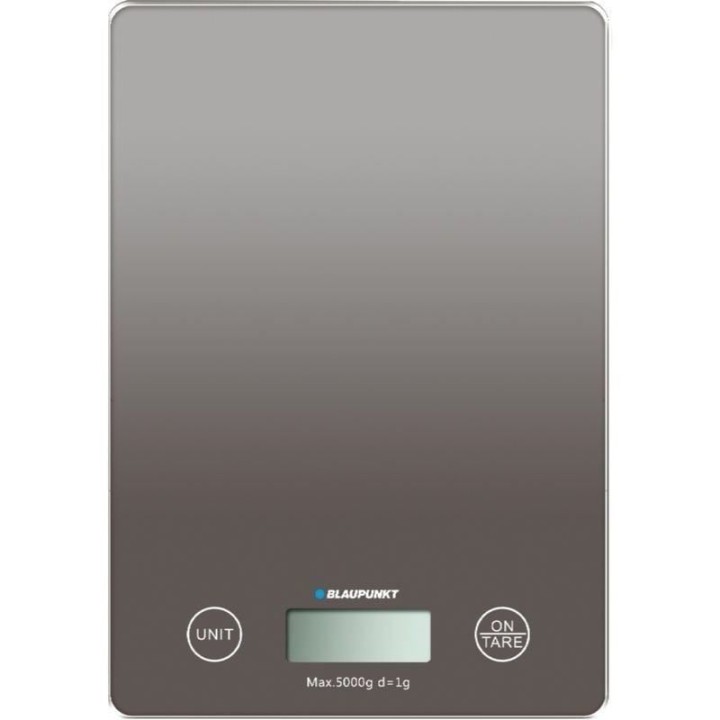 Báscula de Cocina Electrónica Blaupunkt BP4012/ hasta 5kg/ Gris