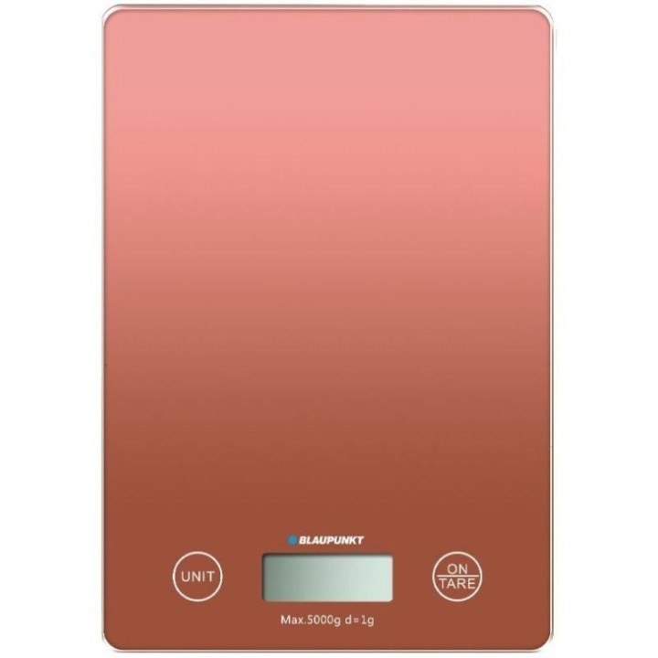 Báscula de Cocina Electrónica Blaupunkt BP4013/ hasta 5kg/ Naranja Claro