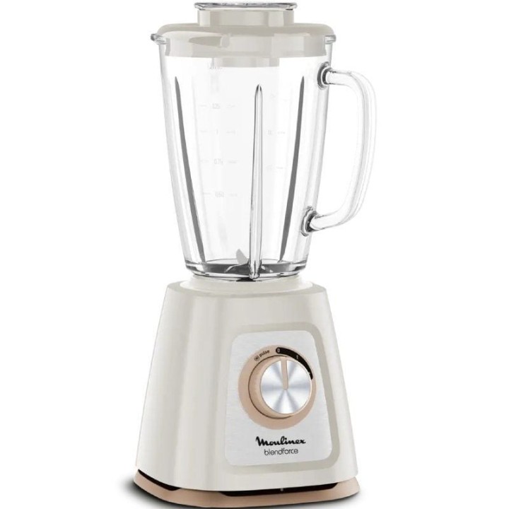Batidora de vaso Moulinex Blendforce LM430A10/ 800W/ 2 Velocidades