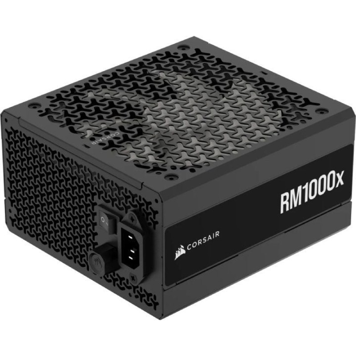Fuente de alimentación corsair rm1000x/ 1000w/ ventilador 14cm/ atx 3.1/ pcie 5.1/ cybenetics gold