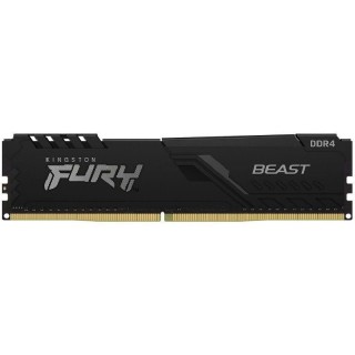 Memoria RAM Kingston FURY Beast RGB 16GB/ DDR4/ 3600MHz/ 1.35V/ CL18/ DIMM