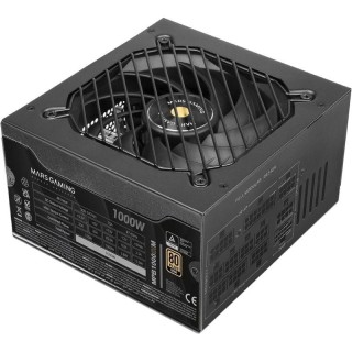 Fuente de Alimentación Mars Gaming MPB1000SIM/ 1000W/ Ventilador 14cm/ ATX 3.1/ PCIe 5.1/ 80 Plus Gold