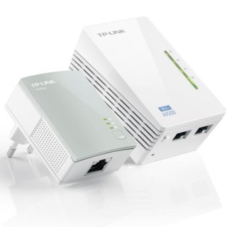 Adaptador Powerline TP-Link TL-WPA4220KIT 500Mbps/ Alcance 300m/ Pack de 2