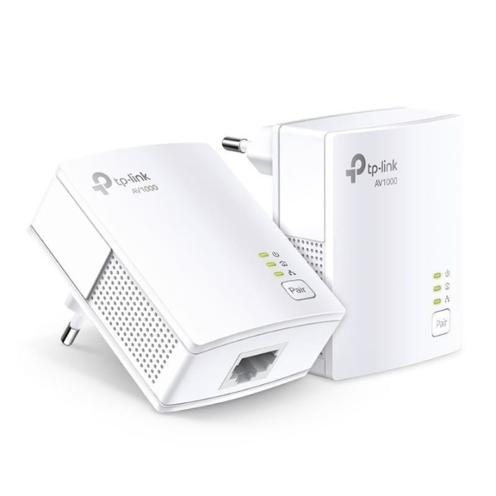 Adaptador Powerline TP-Link TL-PA7017 KIT 1000Mbps/ Alcance 300m/ Pack de 2