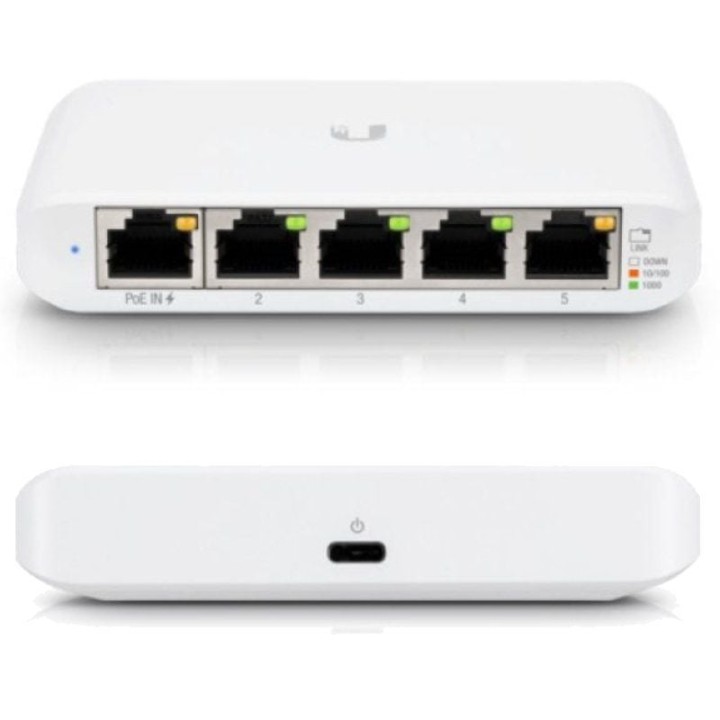 Switch Gestionable Ubiquiti USW-Flex Mini 5 Puertos/ RJ45 10/100/1000 POE
