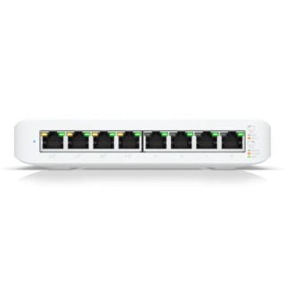 Switch Ubiquiti USW-LITE-8-POE/ 8 Puertos/ RJ45 10/100/1000 PoE