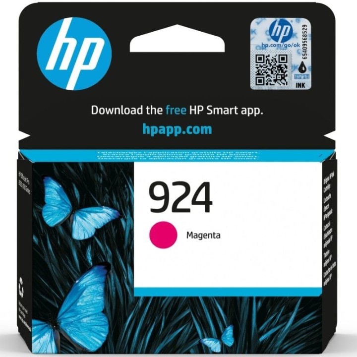 Cartucho de tinta original hp nº924/ magenta