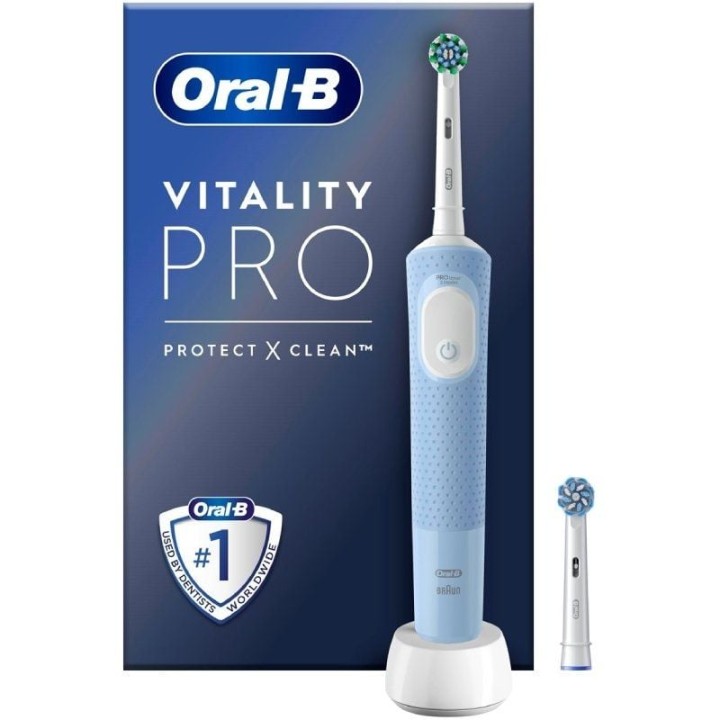 Cepillo Dental Oral-B Vitality Pro/ Incluye 1 Recambio/ Azul
