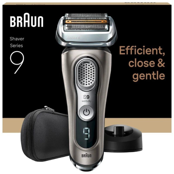 Afeitadora braun series 9 9325s graphite/ con batería/ 5 accesorios