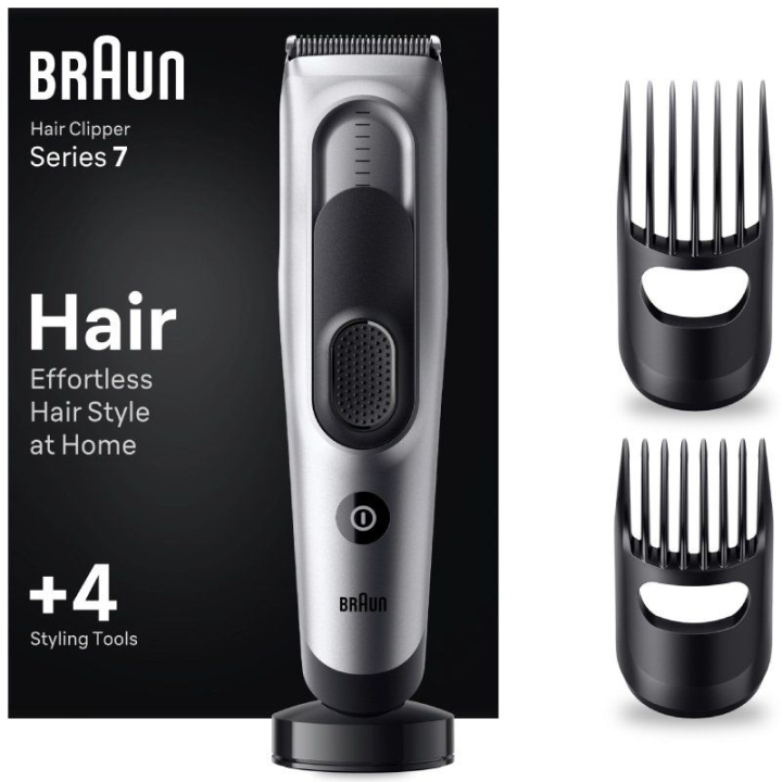 Cortapelos braun series 7 hc7390/ con batería/ 2 accesorios