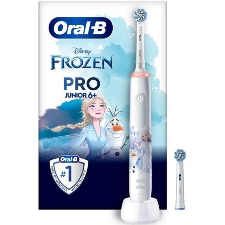 Cepillo Dental Oral-B Pro Junior 6+ Frozen/ Incluye 1 Recambio