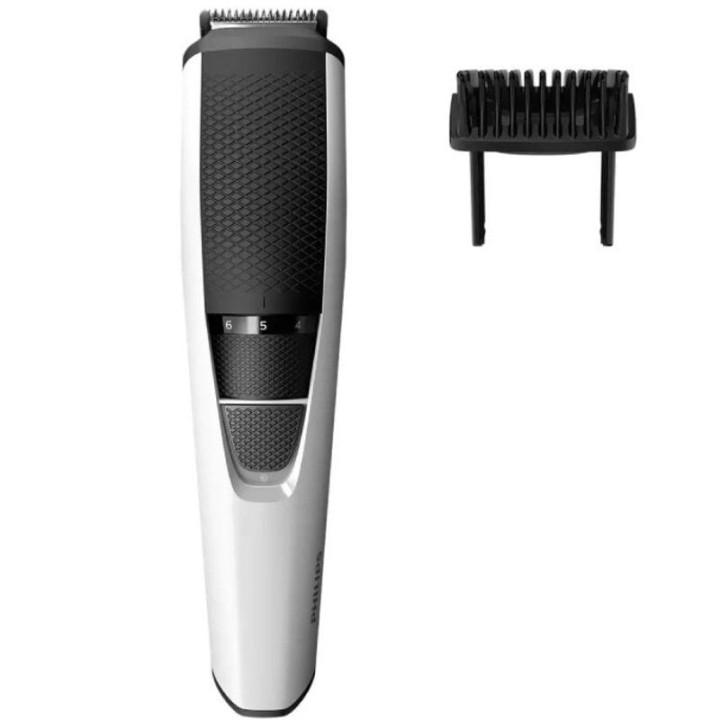 Cortabarbas philips beardtrimmer series 3000 bt3206/14/ con batería/ 4 accesorios