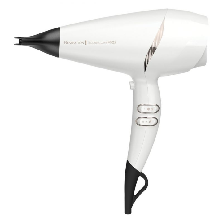 Secador Remington SuperCare Pro 2200 AC7200W/ 2200W/ Iónico/ Blanco