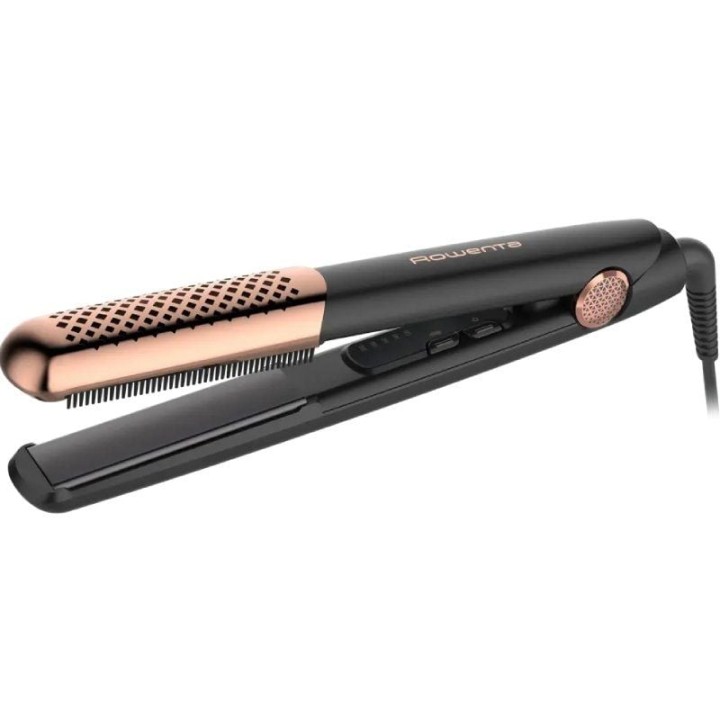 Plancha para el pelo rowenta sf8230f0 inimitable ultimate experience/ negra