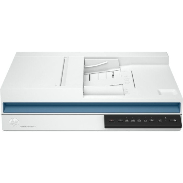 Escáner documental hp scanjet pro 2600 f1 con alimentador de documentos adf/ doble cara