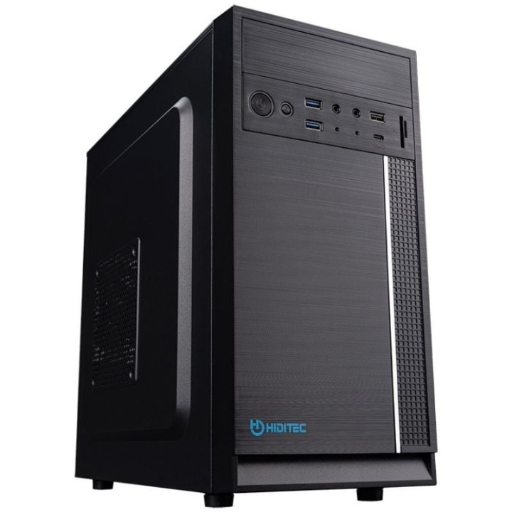 Caja Minitorre Hiditec Q5 PRO con Fuente 500W