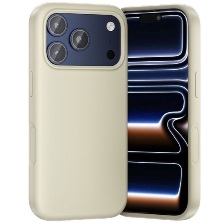 Funda Silicona con Magsafe Vention KVCNCD-40/ Compatible con iPhone 17 Pro Max/ Beige