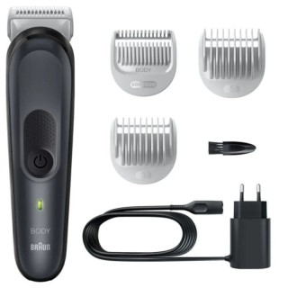Cortapelos braun bodygroomer series 3 bg3350/ con batería/ 3 accesorios