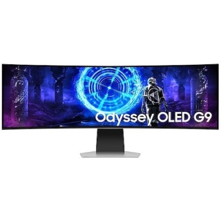 Smart monitor gaming ultrapanorámico curvo samsung odyssey oled g9 s49dg950su 49'/ dual qhd/ 1ms/ 240hz/ oled/ regulable en