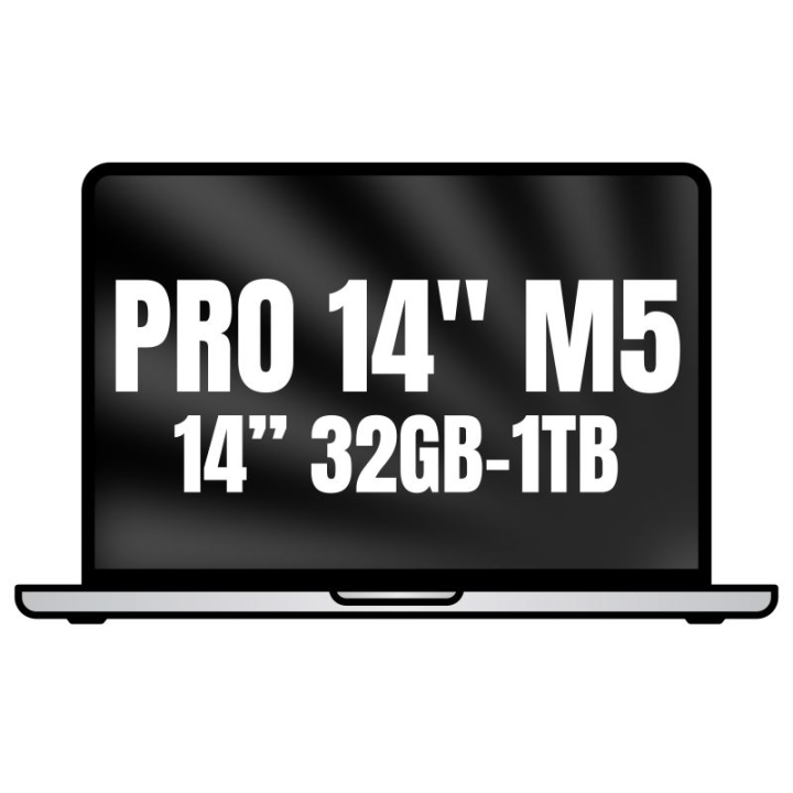 Apple Macbook Pro 14'/ M5 10-Core CPU/ 32GB/ 1TB SSD/ 10-Core GPU/ Plata