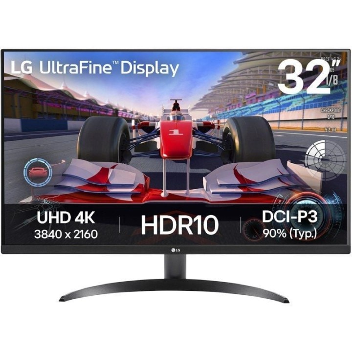 Monitor profesional lg ultrafine 32ur500k-b 31.5'/ 4k/ multimedia/ negro
