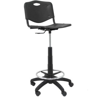 Taburete piqueras y crespo robledo pvc t26gni840rn/ negro