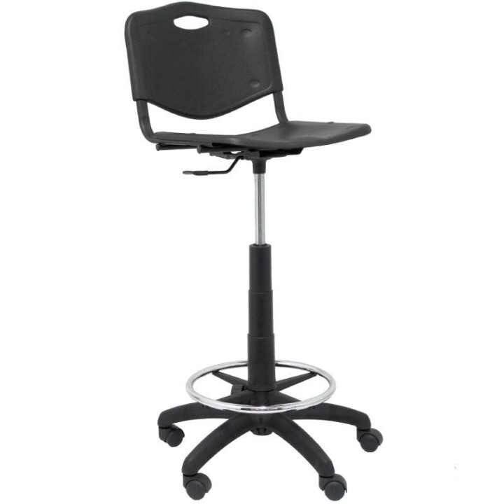 Taburete piqueras y crespo robledo pvc t26gni840rn/ negro