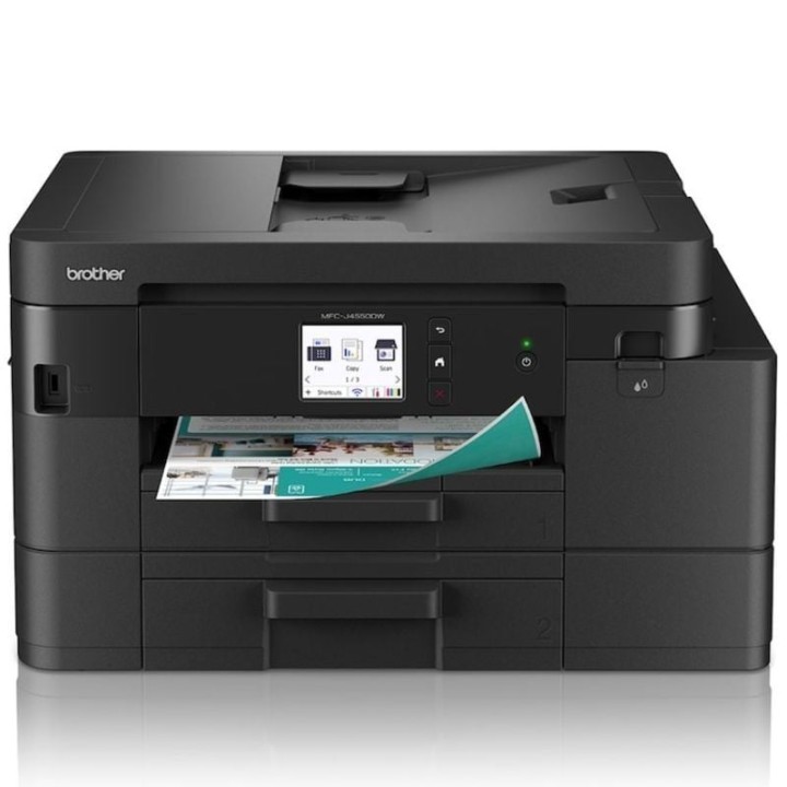 Multifunción brother mfc-j4550dw wifi/ fax/ dúplex/ negra