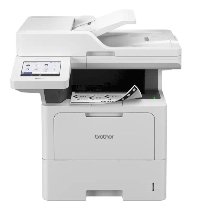 Multifunción láser monocromo brother mfc-l6710dw wifi/ fax/ dúplex/ blanca